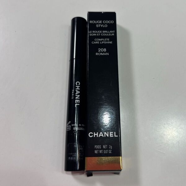 CHANEL シャネル ココ スティロ 208 ロマン リップスティック 口紅 ルージュ