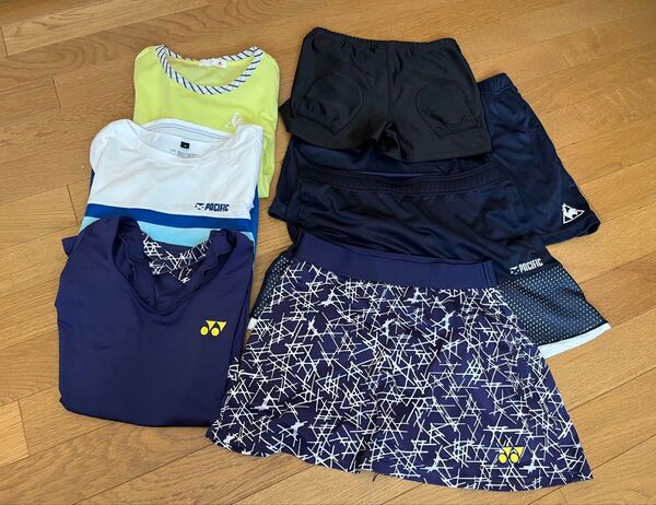 USED テニスウェア上下まとめてサイズM YONEX ルコック PACIFIC