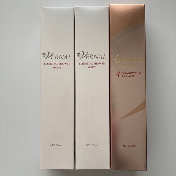 【新品・未開封】ヴァーナルエッセンシャルシャワーモイスト200ml2本&プレミアムミストA A A(モイスト)240ml