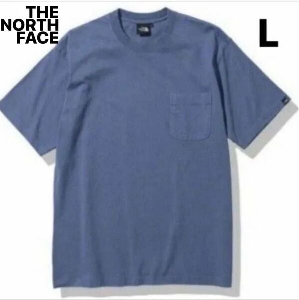THE NORTH FACE ノースフェイス ショートスリーブ ヘビーコットンティー 半袖 Tシャツ ポケットT メンズ Lサイズ