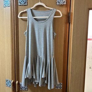 アンティカ フレアー重ね着タンクトップ
