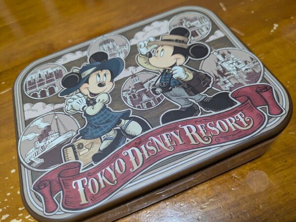 ディズニー クッキー缶