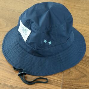 3can 4on サンカンシオン 帽子 ハット ネイビー 星 刺繍 48センチ