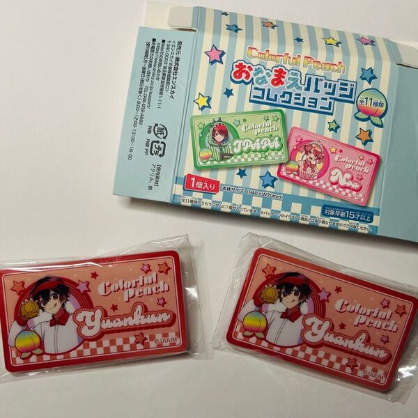 【即購入OK】カラフルピーチ ゆあんくんおなまえバッジコレクション《ダイナー》