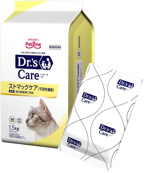 【新品・未開封】Petline Dr’s Care(ペットライン ドクターズケア)ストマックケア 1.5kg × 4袋セット