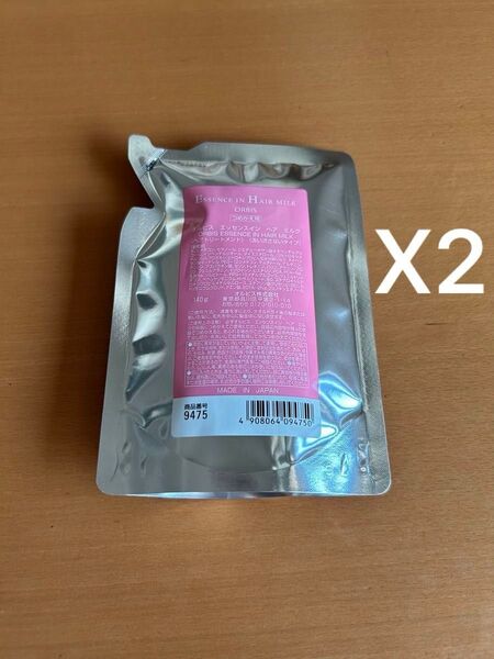 ☆サンプル2包付き☆オルビス エッセンスイン ヘアミルク つめかえ用 2点セット 新品 未使用 未開封 匿名配送 送料込み