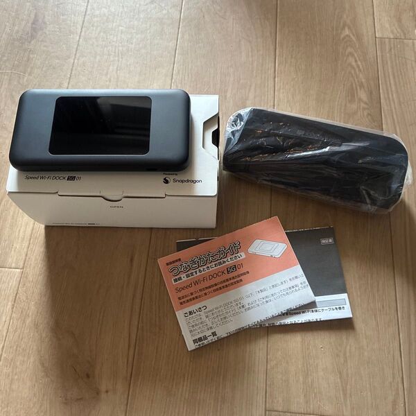 WiMAX Speed Wi-Fi DOCK 5G 01 【ほぼ未使用品】