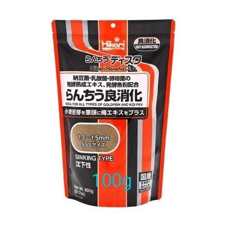 キョーリン らんちうディスク 良消化 100g小分け
