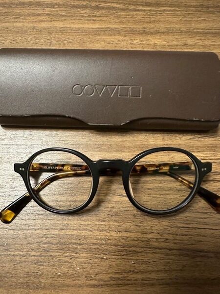 【美品】OLIVER PEOPLES オリバーピープルズ 眼鏡 メガネフレーム べっ甲