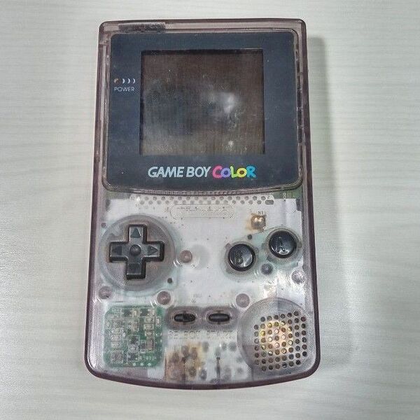 ゲームボーイカラー CGB-001 クリア Nintendo GBC COLOR レトロゲーム レトロゲー