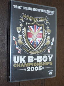 新品DVD★UK B-Boy Championship 2005◆ダンサーたちのワールドカップ／2枚組DVD◆ブレイクダンス／ヒップホップ／ソウル／R＆B