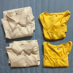 4枚 おまとめ 半袖 UNIQLO UV 紫外線カット 等 カットソー トップス UNIQLO ユニクロ 等