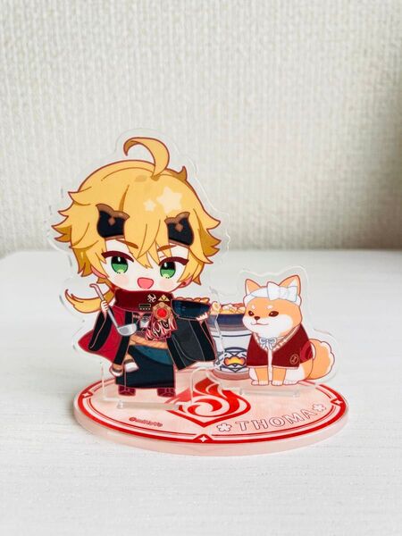 【原神】トーマ スイーツパラダイス(スイパラ) アクスタ アクリルスタンド 稲妻