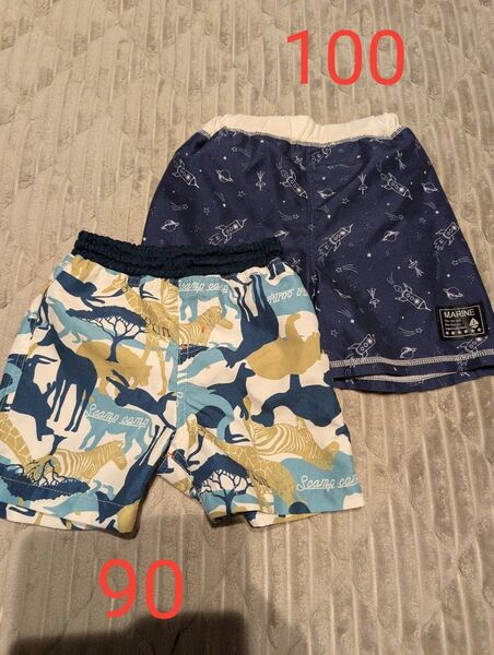 【美品】男の子 水着 90.100サイズ