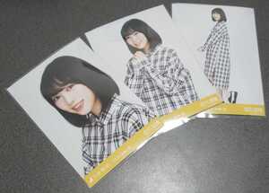 乃木坂46 北川悠理 ロングシャツ 会場限定 生写真 3種 2019.June-Ⅲ コンプ