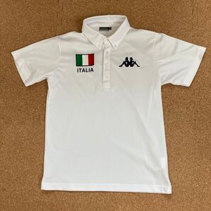 最終値下げ kappa ゴルフポロシャツ ホワイト M