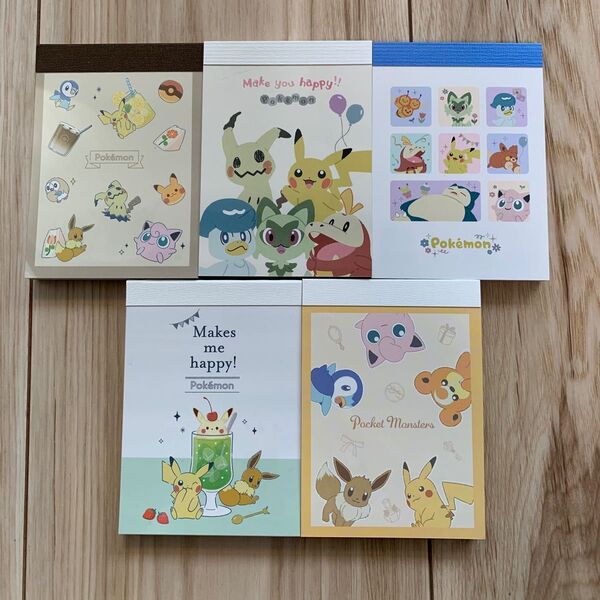 ポケモン ミニメモ帳