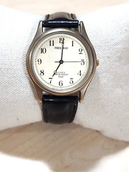 稼働品 CITIZEN FREE WAY アンティーク メンズ腕時計 USED