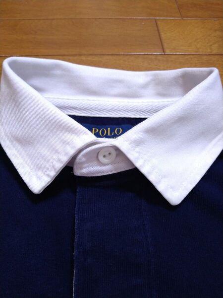 ラルフローレン RALPH LAUREN 長袖ラガーシャツ ネイビー M