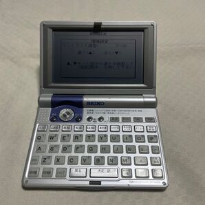 コンパクト電子辞書/SEIKO SR-M4000 広辞苑、英和、和英… SEIKO