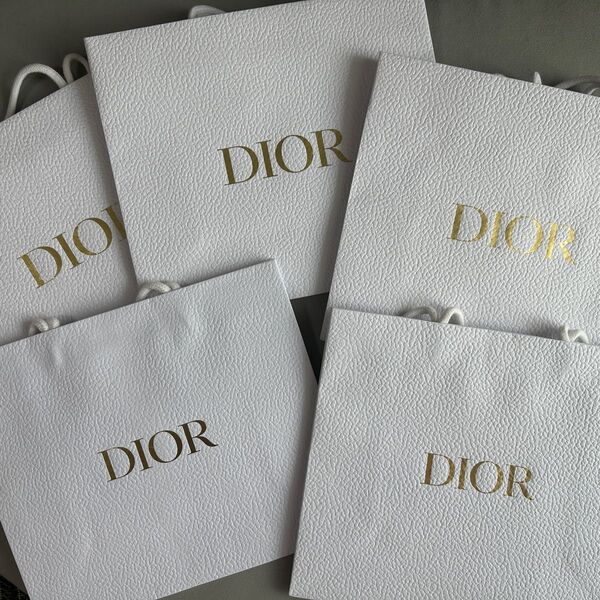 【美品】Dior ディオール ショッパー ショップ袋 クリスチャンディオール Christian DIOR 紙袋 ブランド紙袋