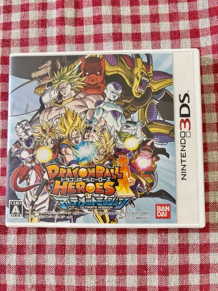 【ケースのみ】3DS ドラゴンボールヒーローズ アルティメットミッション 3DSソフトケース
