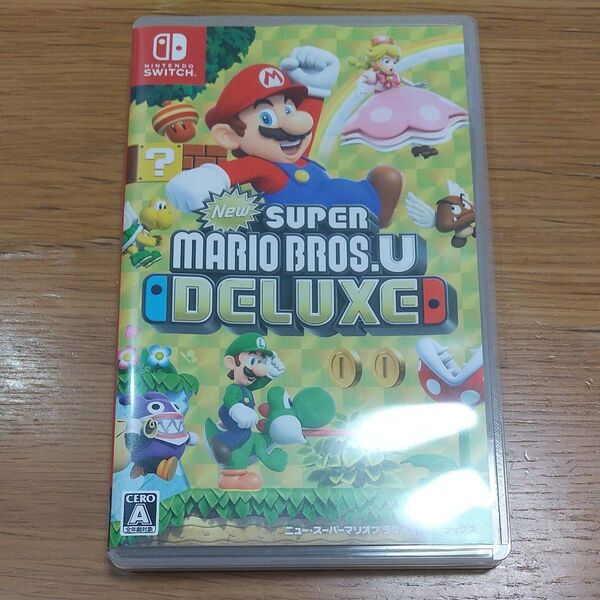 【 美品 】 NewスーパーマリオブラザーズUデラックス【Switch】