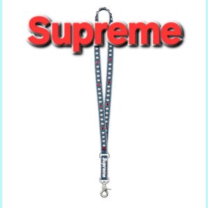 Supreme x b.b. Simon Denim lanyard