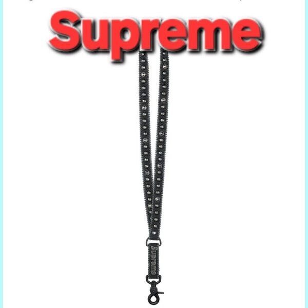 Supreme x b.b. Simon Denim lanyard