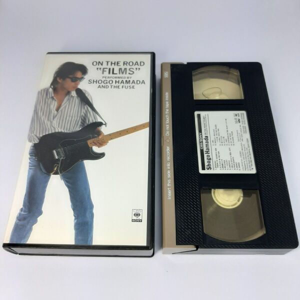 VHSビデオテープ 浜田省吾 ON THE ROAD "FILMS" ミュージックビデオ