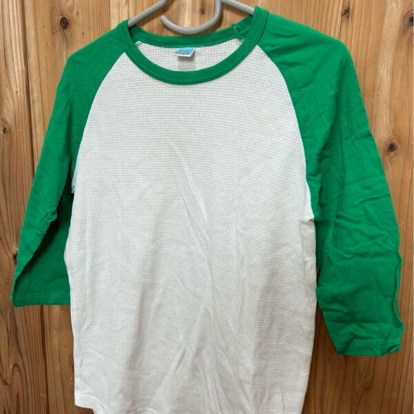 outdoor products アウトドアプロダクツ ラグラン 7分丈 Tシャツ メンズ L