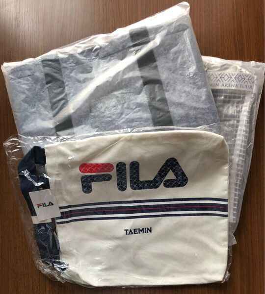 SHINee TAEMIN テミン トートバッグ FILA フェルトバッグ