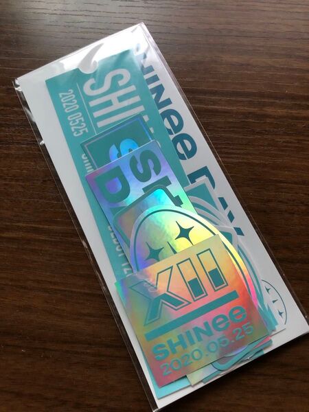 SHINee 12周年 グッズ ステッカーセット オニュ キー ミンホ テミン