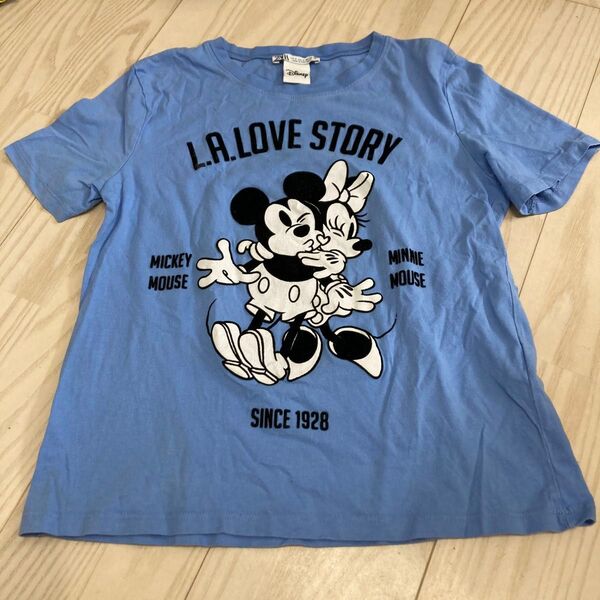ZARA ミッキーミニー Tシャツ