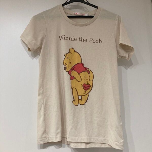 ユニクロ ディズニー プーさん Tシャツ L