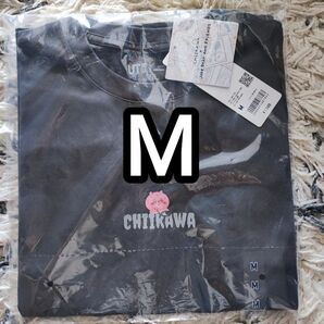 ユニクロ ちいかわナガノのくまUT Tシャツ M 新品タグ付き未使用 グレー 綿100%