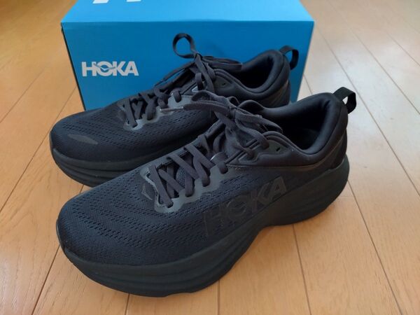 HOKA ONE ONE BONDI 8 ブラック 26.5cm