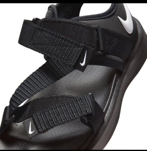 ナイキ ビスタ サンダル DJ6605-001 メンズ スポーツサンダル : ブラック×ホワイト NIKE DJ6605 001