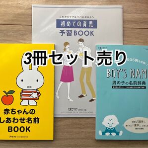 初めての育児予習BOOK 男の子女の子の名前辞典 赤ちゃんのしあわせ名前BOOK