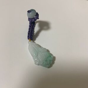 翡翠 白菜 キーホルダー