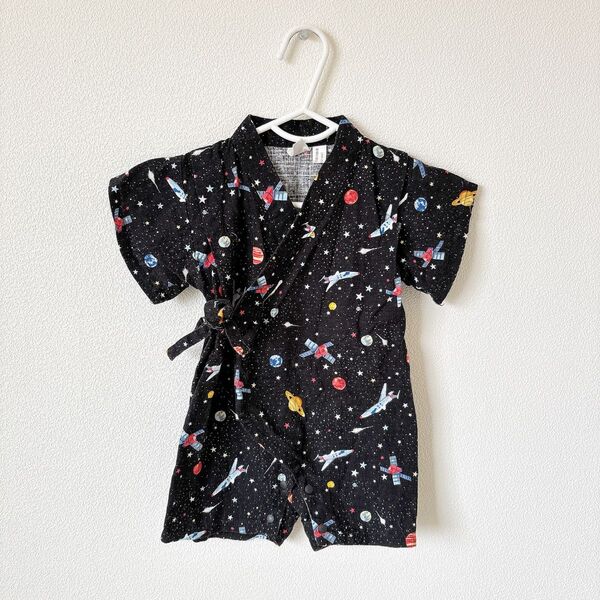 ベビー ベビー服 ロンパース カバーオール 甚平 80
