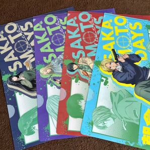 SAKAMOTO DAYS クリアファイル 4枚