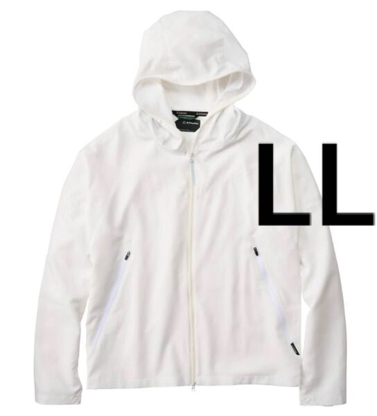 エックスシェルター 暑熱フーディー ホワイト LL ワークマン WORKMAN 白 新品未使用 Xshelter