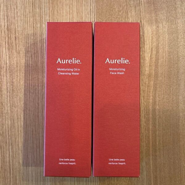 ☆新品未使用☆Aurelie オレリー クレンジングウォーター & フェイスウォッシュ 2点セット メイク落とし 洗顔料