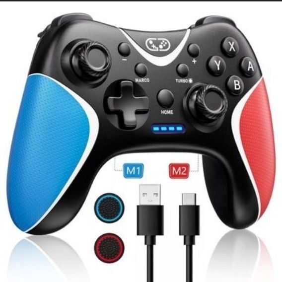Nintendo Switch対応 ワイヤレスコントローラー プロコン風