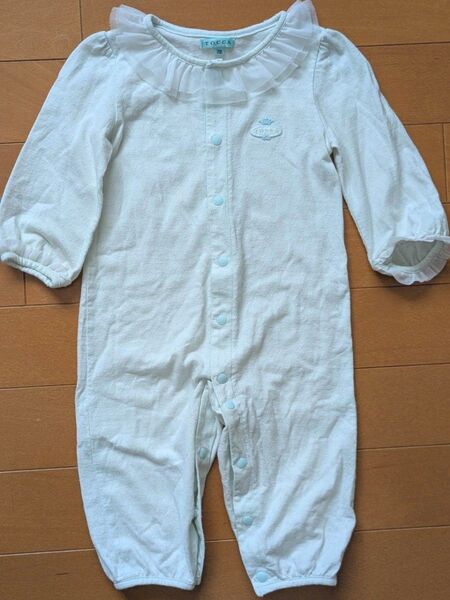 トッカ TOCCA 新生児 子供服 ベビー服 70cm ドレスオール ツーウェイオール 長袖 薄手