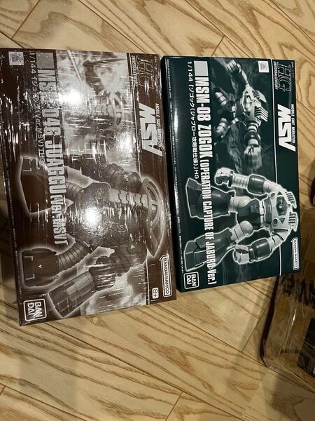 2個セット HGUC 1/144 ゾゴック(ジャブロー攻略戦仕様) ジュアッグ(ver.MSV) プレミアムバンダイ プレバン