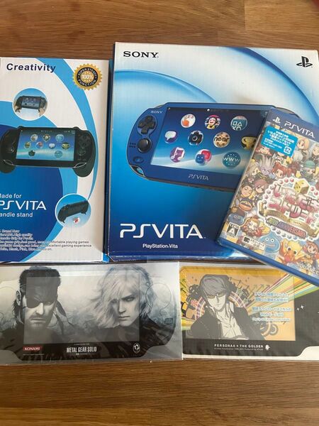 PSVITA PCH-1100 本体ソフトセット 付属品あり メモリーカード