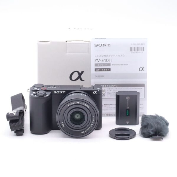 SONY ZV-E10M2 パワーズームレンズキット ブラック