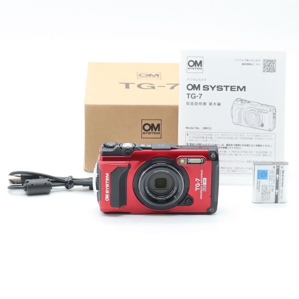 OM SYSTEM/オリンパス Tough TG-7 レッド